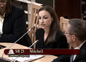 Jill Adams Testifying at SB 23 Hearing