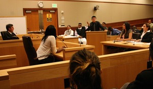 Center for Youth Development through Law mock trial