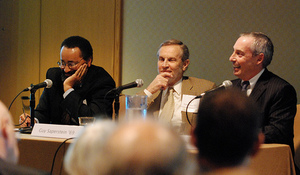 Dean Edley, Guy Saperstein and Dan Schnur