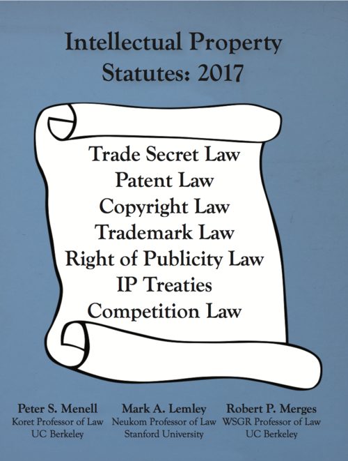 Intellectual Property Statutes: 2017