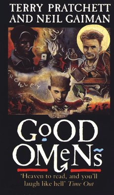 book jacket for: Good Omens: The Nice and Accurate Prophecies of Agnes Nutter, Witch