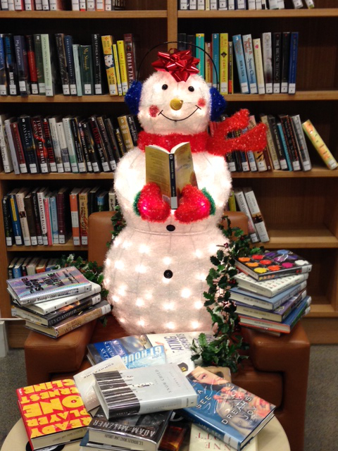 Snowman in the Popular Reading section