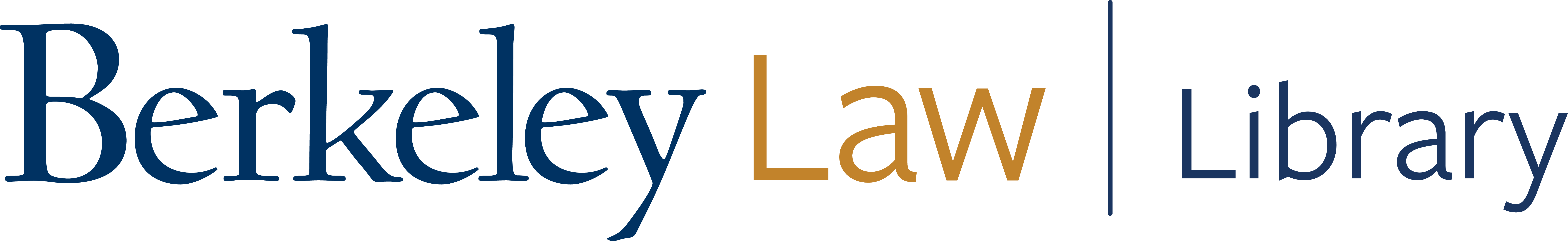 Berkeley Law Library logo