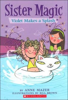 book jacket for: Sister Magic Violet Makes a Splash