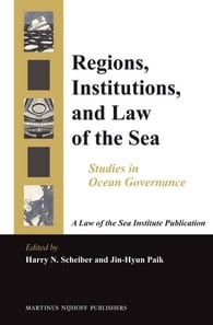 Region Institutions, and Law of the Sea. Studies in Ocean Government cover