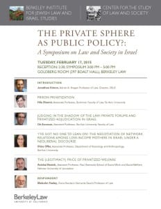 Private Sphere as Public Policy