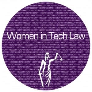 Women in Tech Law logo.