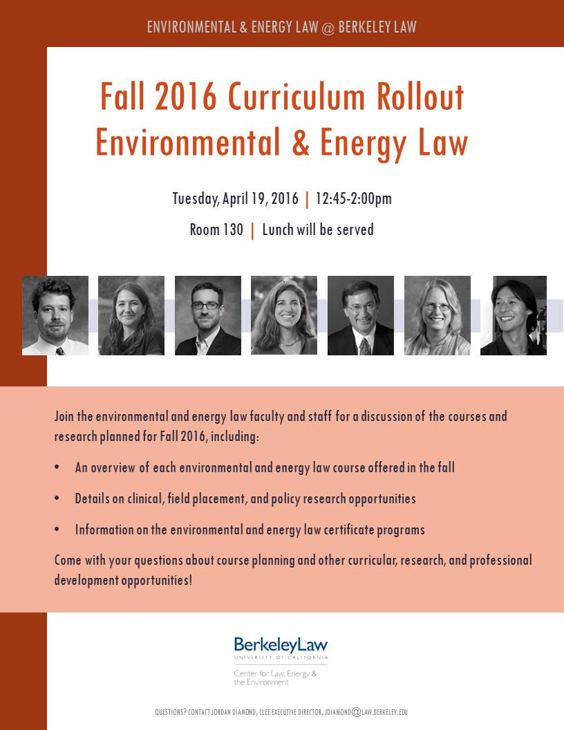 CLEE - Fall 2016 E&E Curriculum Rollout (April 19)