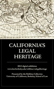 California's Legal Heritage