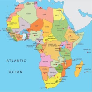 Africa map