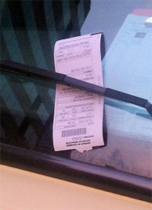 parking ticket