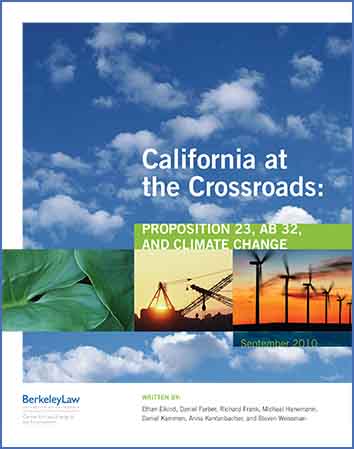 View California at the Crossroads: Proposition 23, AB 32, and Climate Change