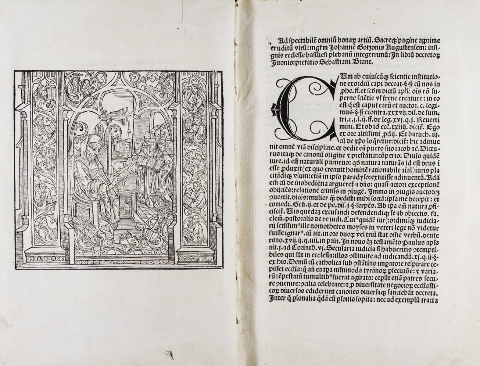 Image of a page in Liber decretorum siue Panormia Iuonis accurato labore summoque studio in vnum redacta continens