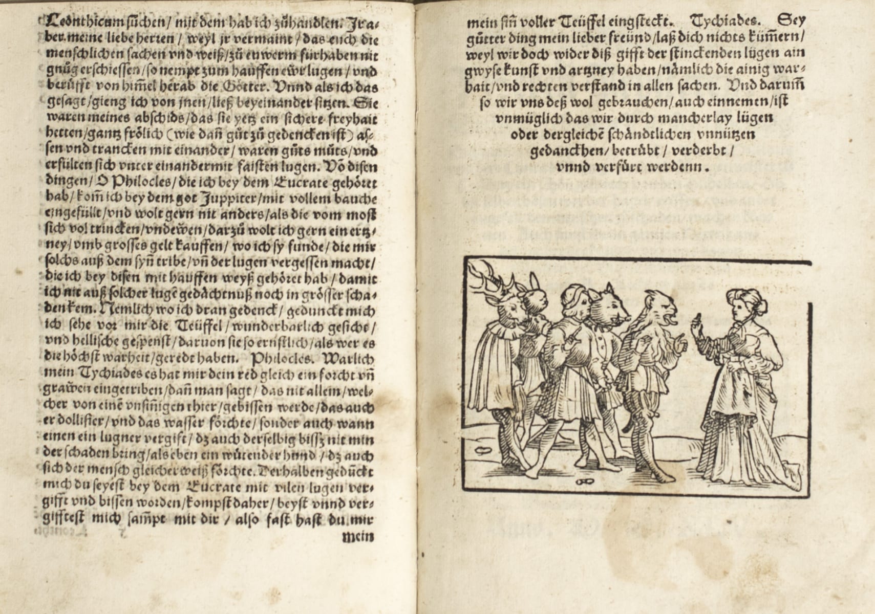 View full sized image: Molitor, Ulrich. Hexen Meysterey...Strasbourg(?): J. Cammerlander(?), 1545