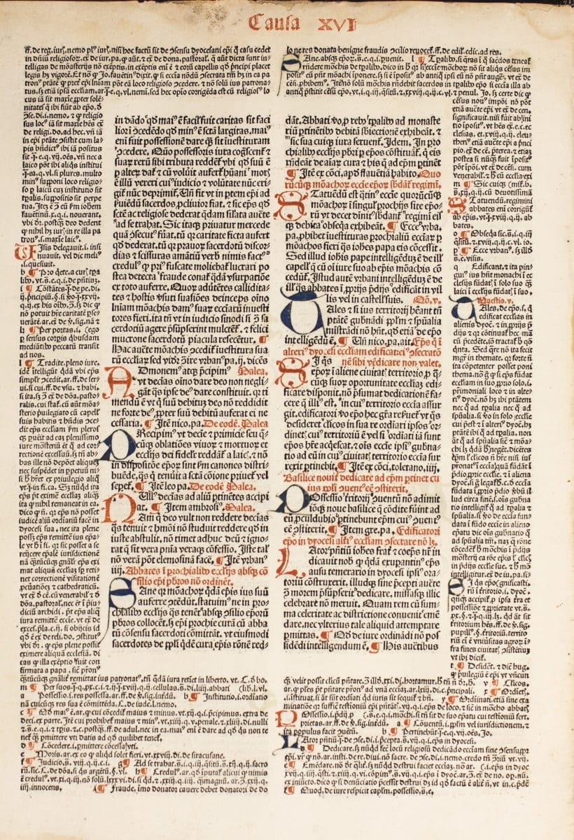 Image of page in Decretum