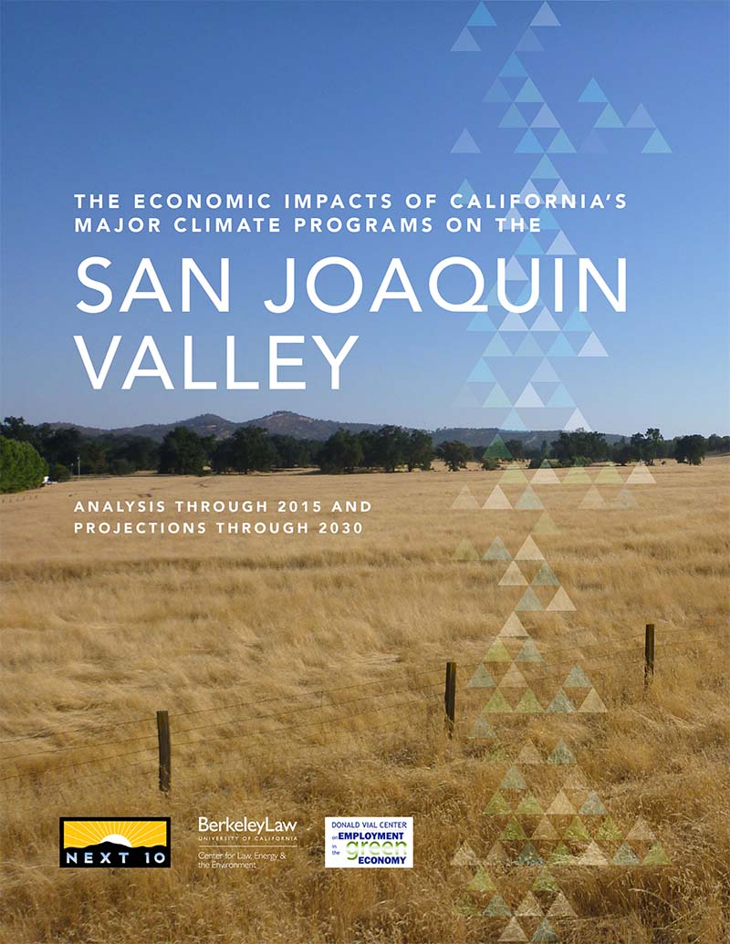 View The Economic Impacts of California’s Major Climate Programs on the San Joaquin Valley
