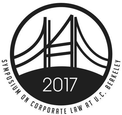 2017 Symposium on Corporate Law at UC Berkeley