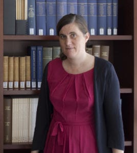 Photograph of former Robbins Collection fellow, Agnès Desmazières.