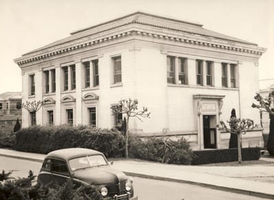 The original Boalt Hall, dedicated in 1912.