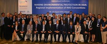 Group photo at International Conference on Marine Environmental Protection in Asia: Regional Implementation of IMO Conventions