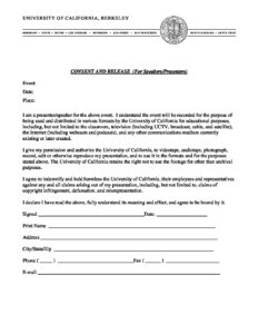 Berkeley dissertation release form