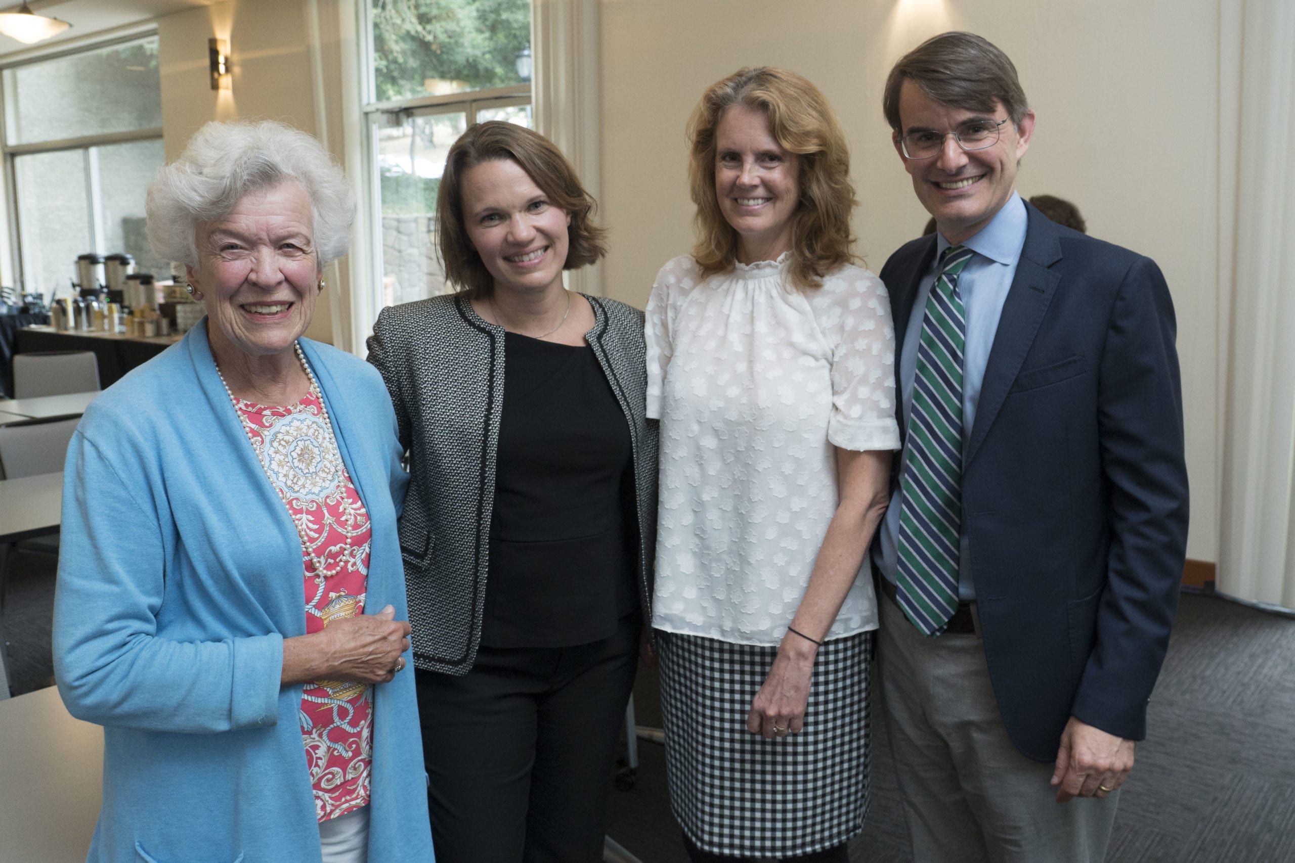 Photograph of Mary Lee Noonan, Abby Wood, Julie Oseid, Peter Stern