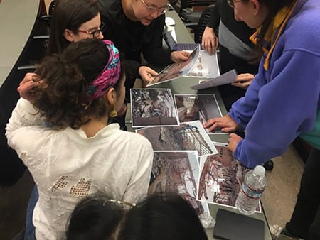 Students at the HRC Investigations Lab