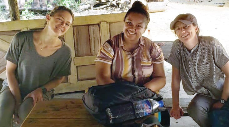 Clinic students in Liberia