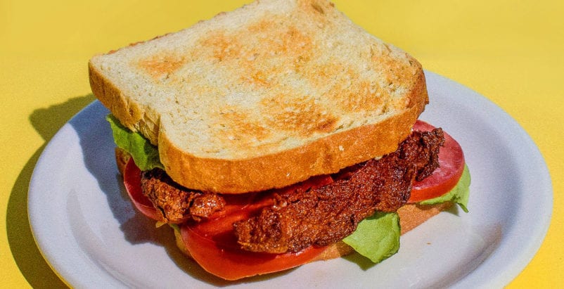 sandwich plant-based bacon