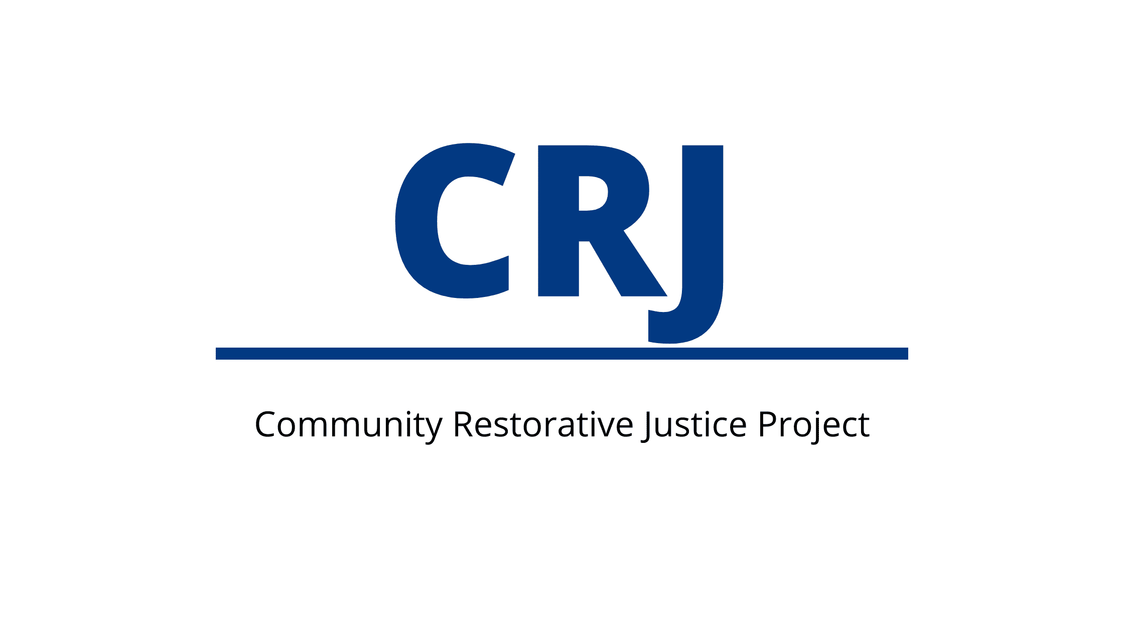 CRJ (Community Restorative Justice Project) SLP Logo