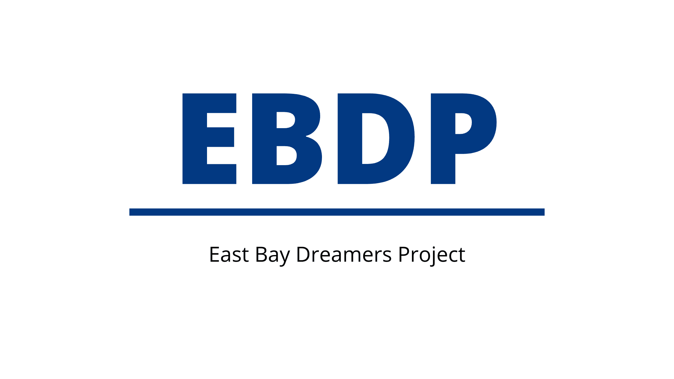 EBDP (East Bay Dreamers Project) SLP Logo