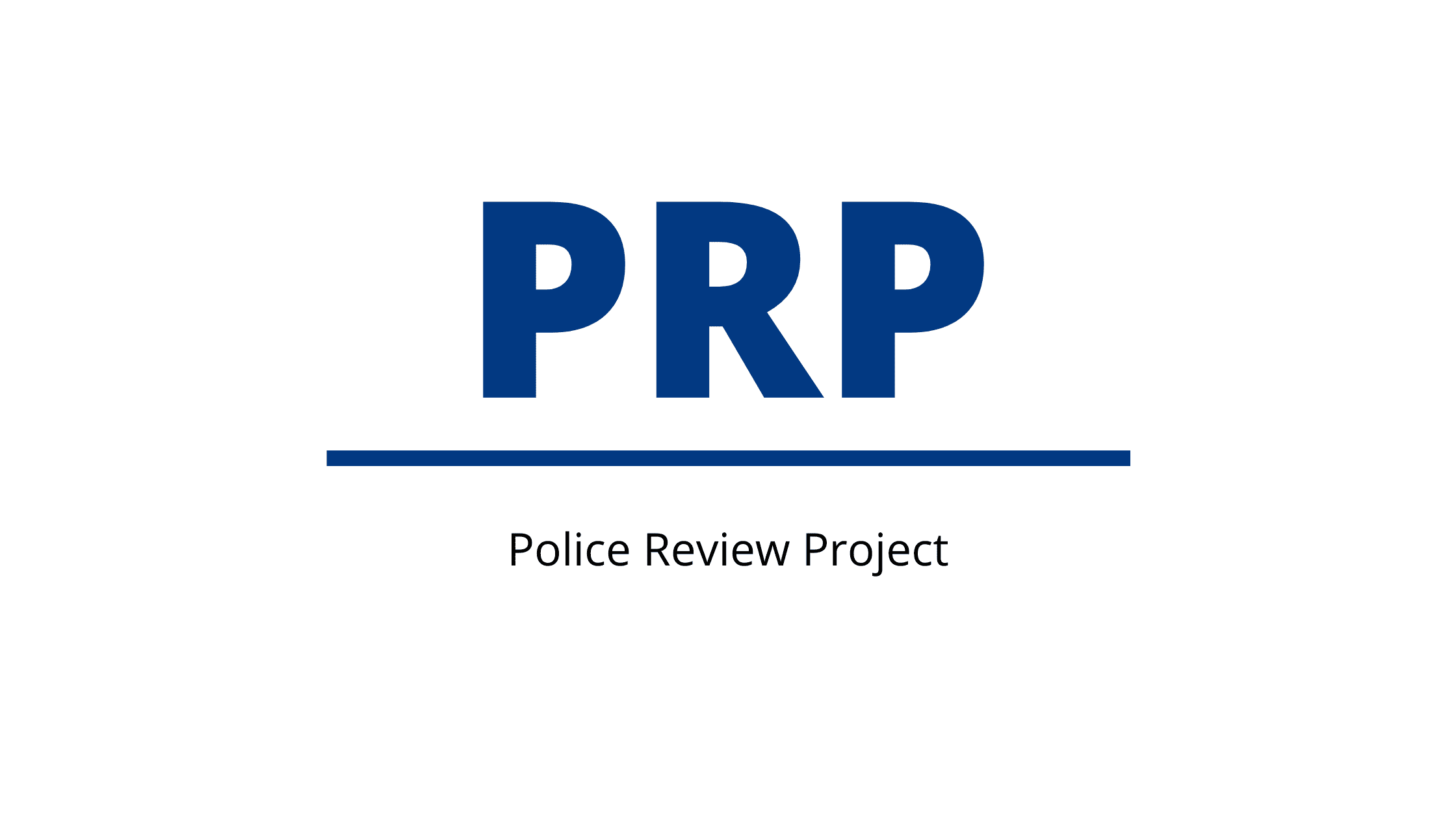 PRP (Police Review Project) SLP Logo