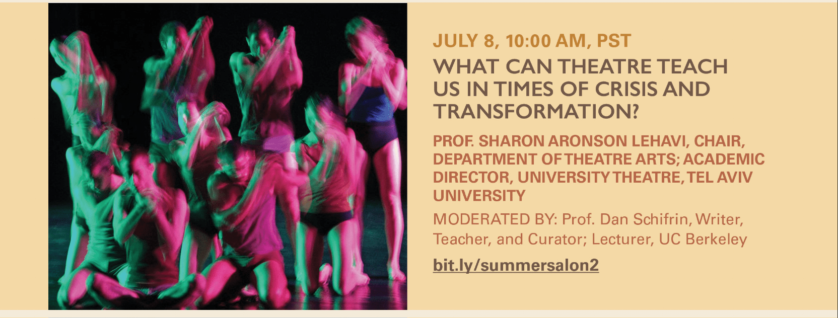 Summer Salon Series 2: What Can Theatre Teach Us in Times of Crisis and Transformation?