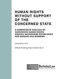 Human Rights Without Concern of the Supported State