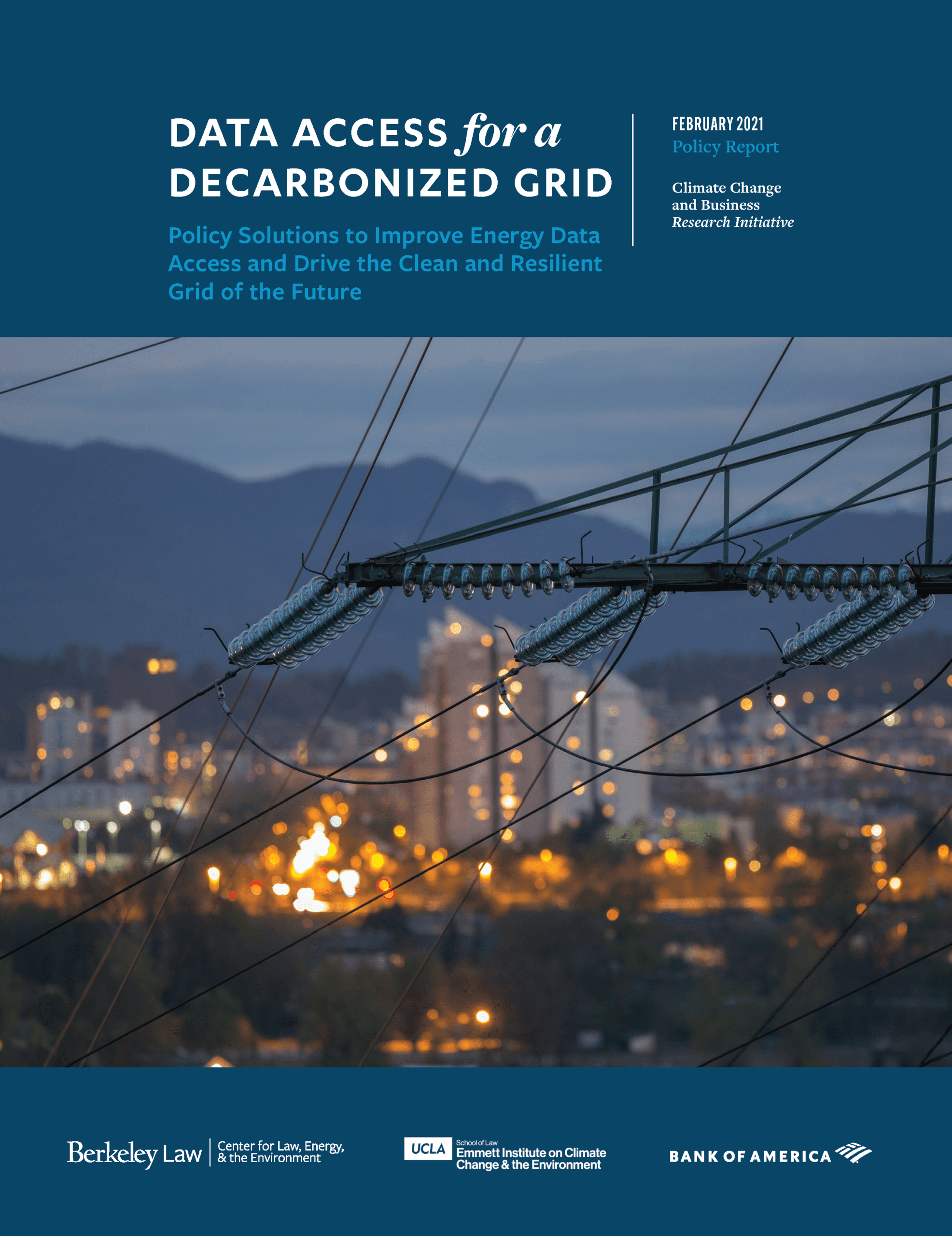 data access for a decarbonized grid
