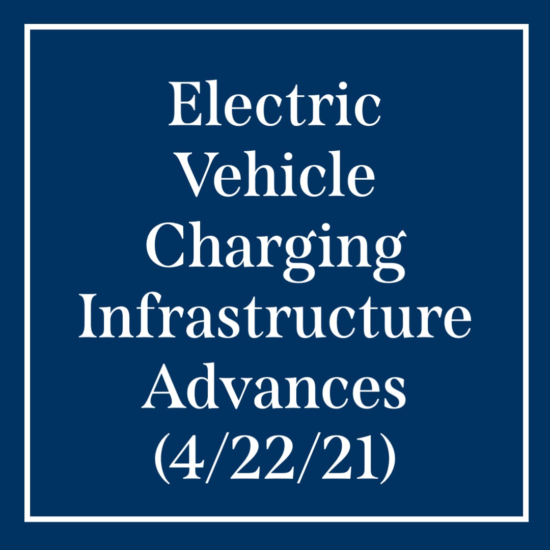 Electric vehicle charging infrastructure advances
