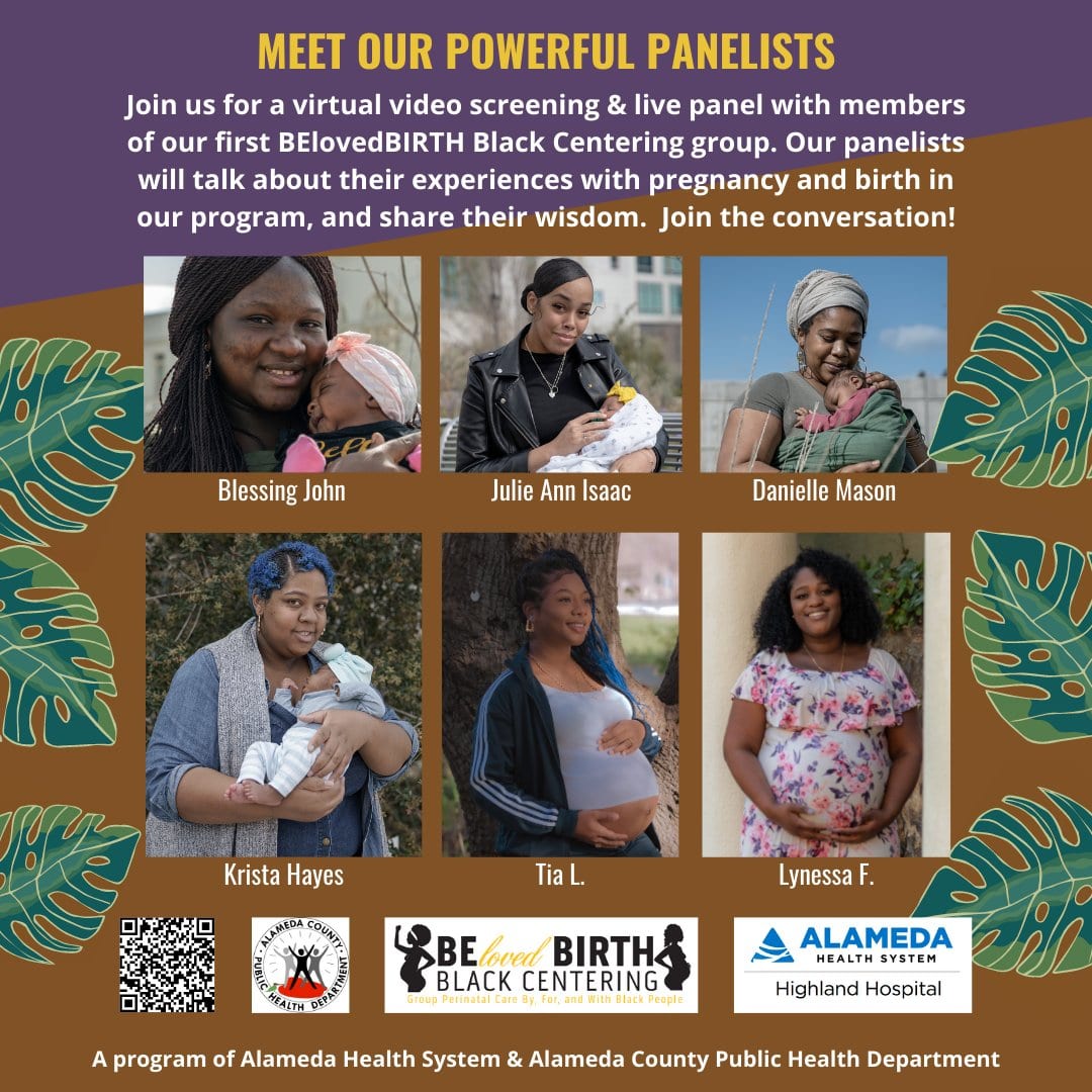 View full sized poster for Birth Black Centering Screening & Panel