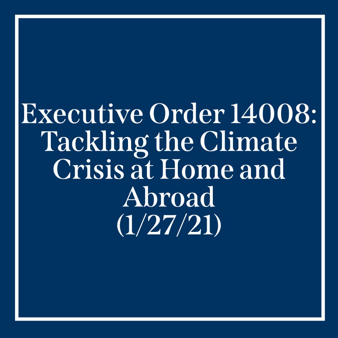 Executive order 14008