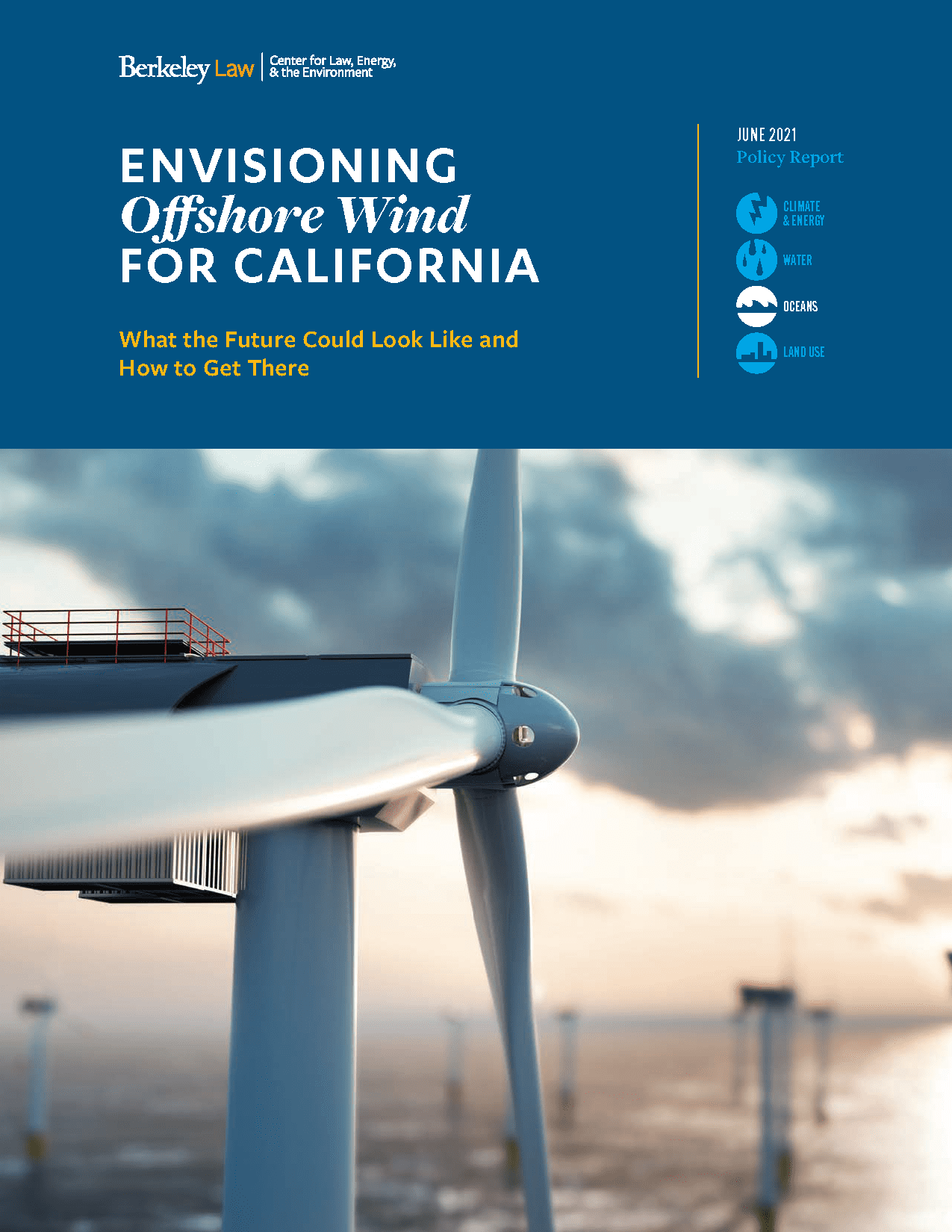 Envisioning Offshore Wind for California report cover
