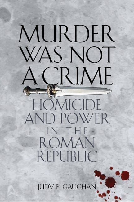 Cover of Judy Gaughans book, Murder Was Not a Crime