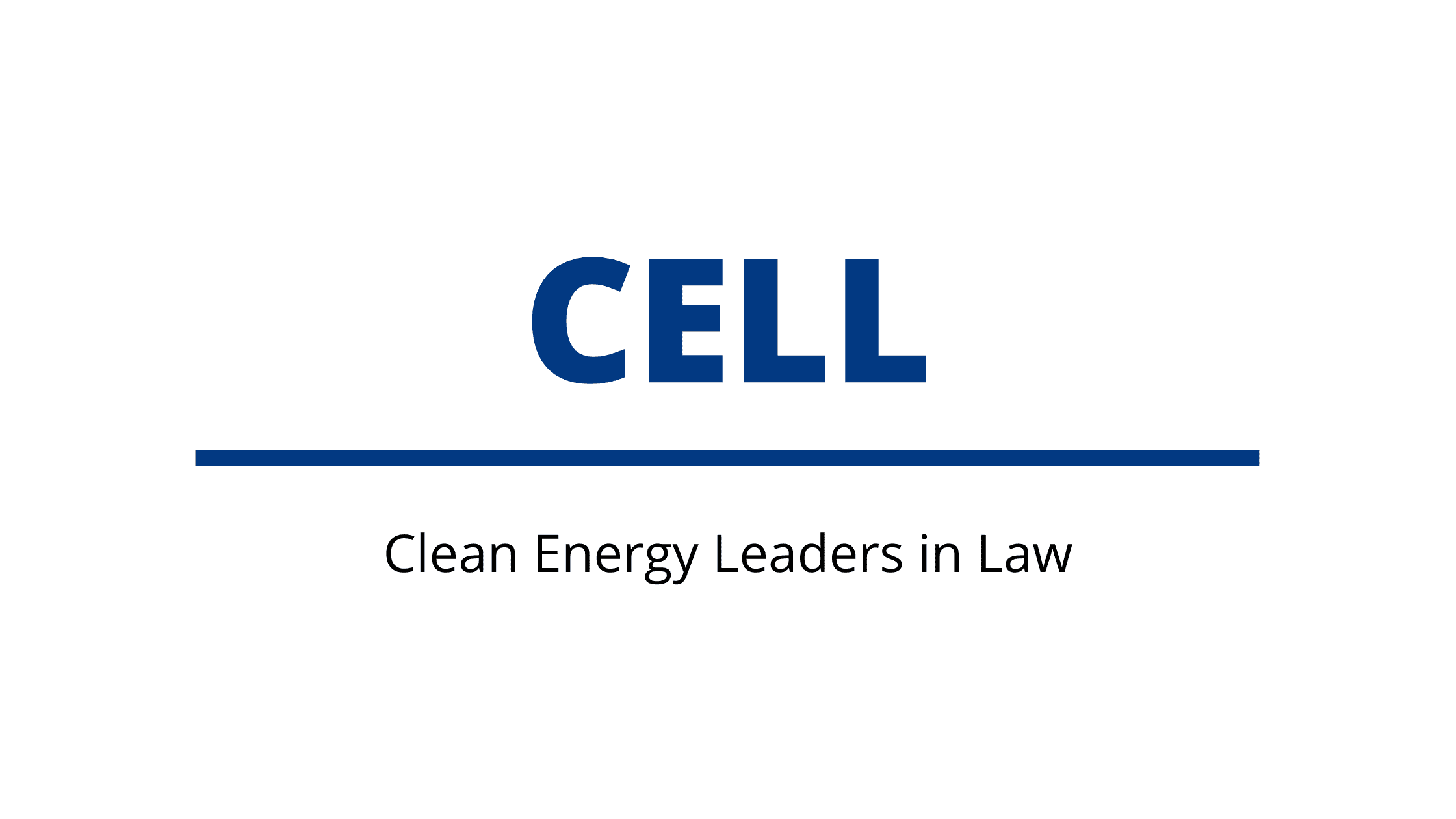 CELL (Clean Energy Leaders in Law) SLP logo