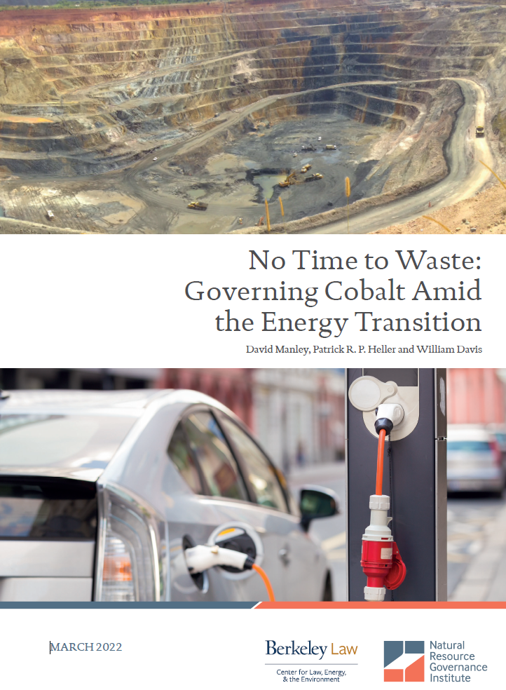 No Time to Waste report cover showing mining