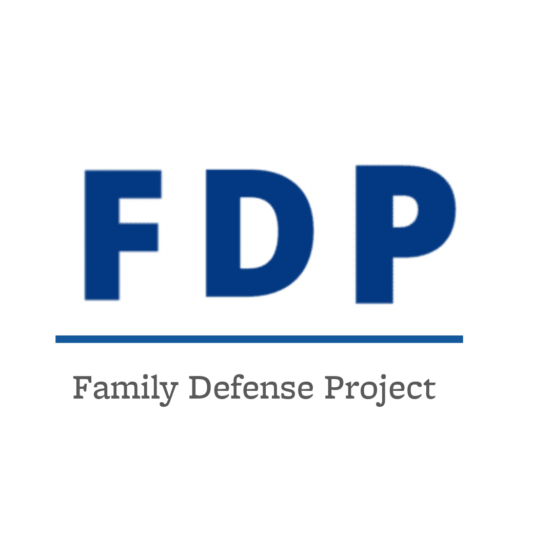 Logo of the Family Defense Project SLP