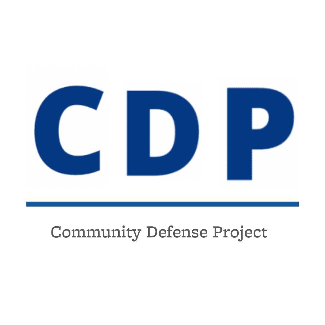 CDP (Community Defense Project) SLP Logo