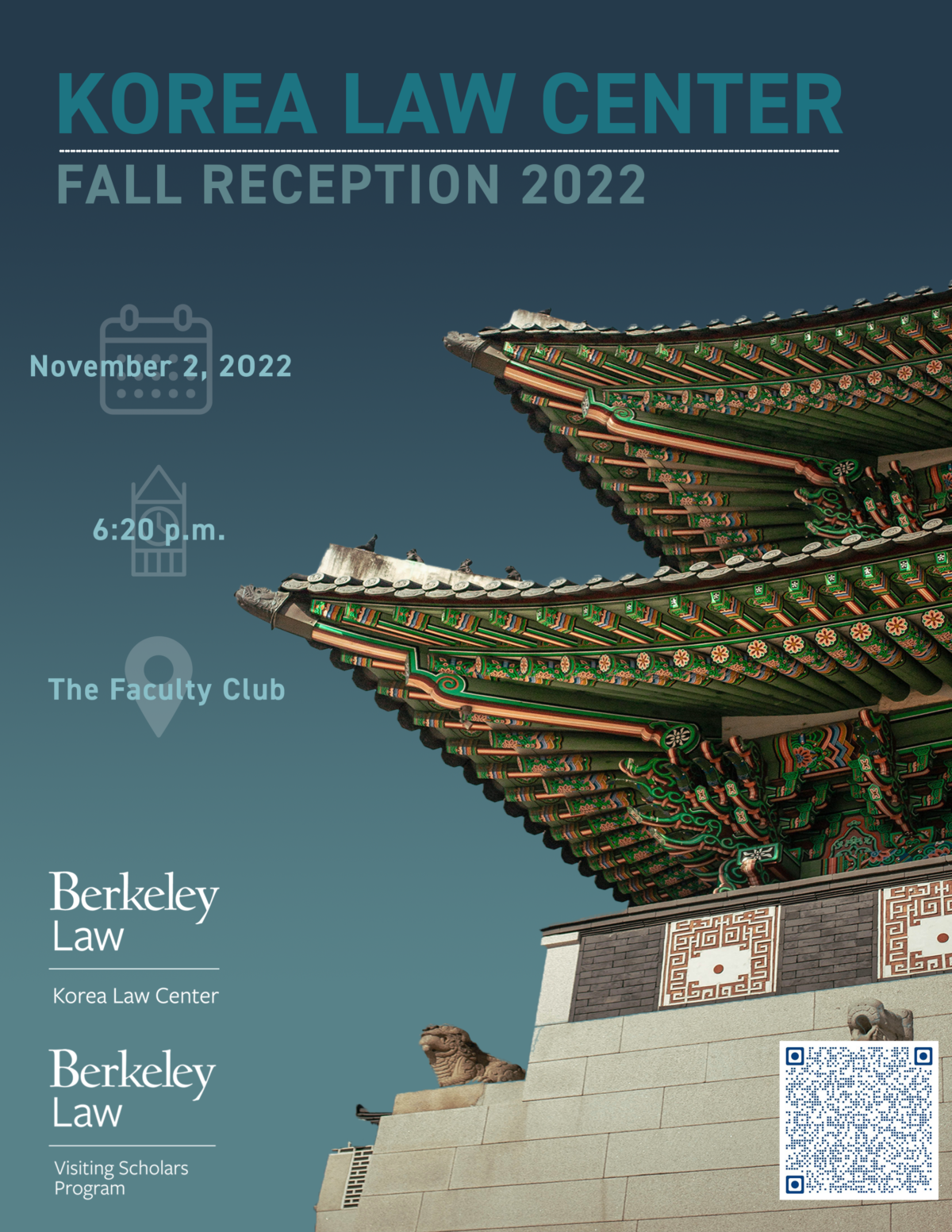KLC Fall Reception 2022 Flyer