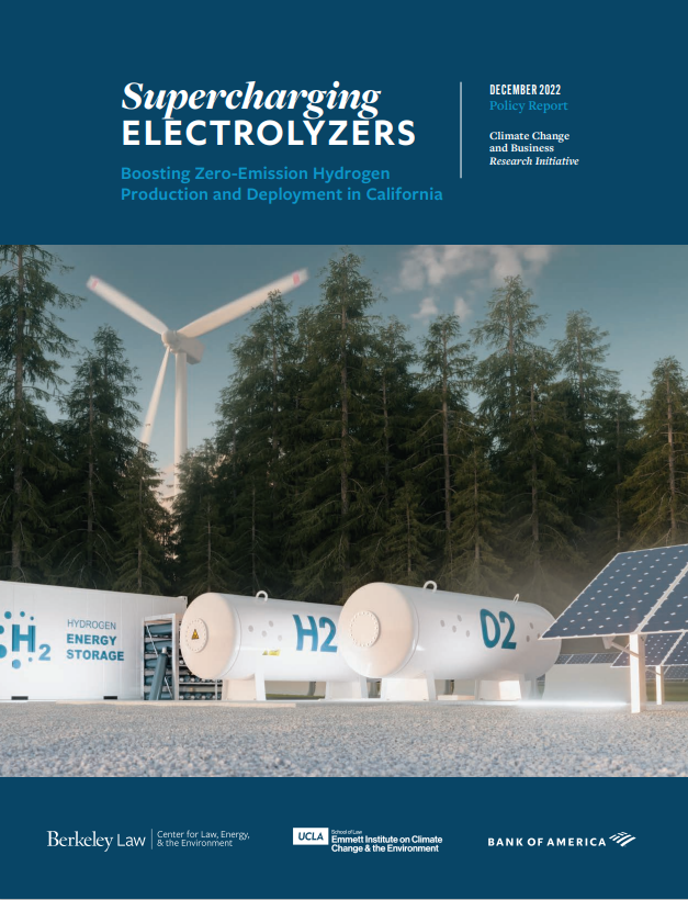 Supercharging Electrolyzers Report cover