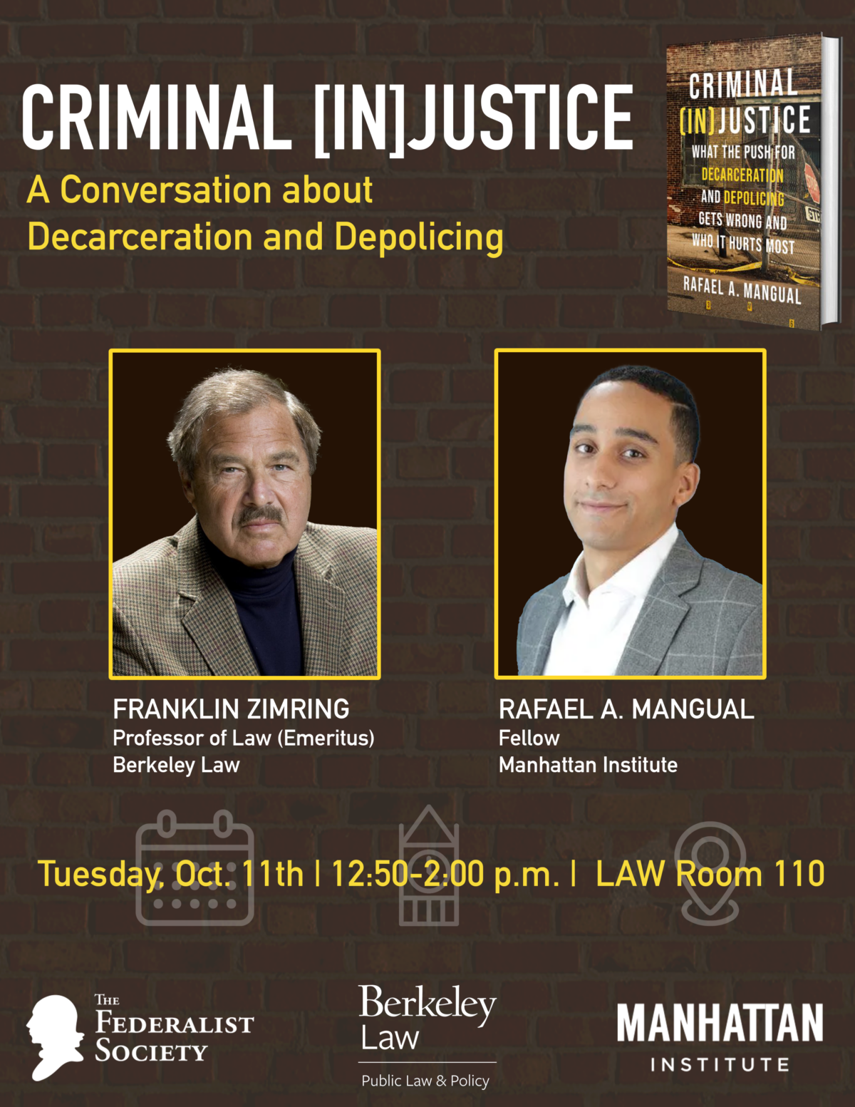 Criminal Injustice Event Flyer