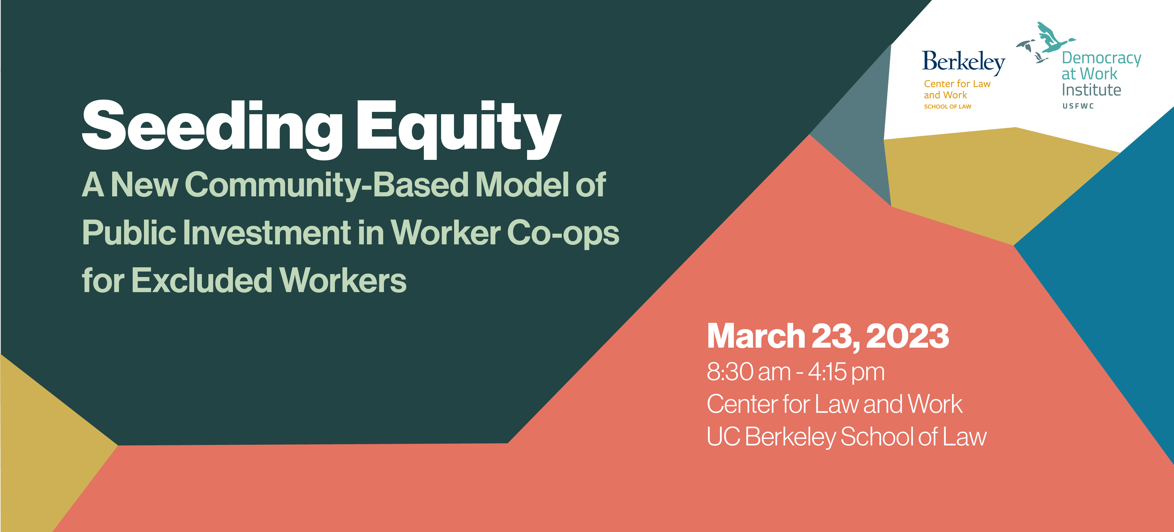 Seeding Equity A New Community-Based Model of Public Investment in Worker Co-ops for Excluded Workers