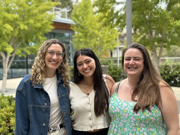 DECrim SLP Project Leaders Fall 2023: Mia Stange, Ami Shirriff, and Grace Erger