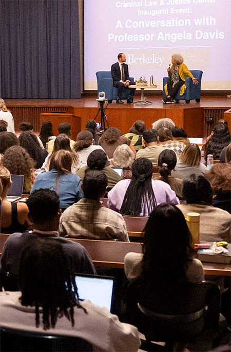 Large audience in auditorium